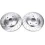 PowerStop JBR1303XPR PowerStop Evolution Performance Drilled, Slotted & Plated Brake Rotor Pair