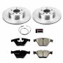 PowerStop KOE7163 OE Stock Replacement Low-Dust Ceramic Brake Pad and Rotor Kit