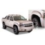 Bushwacker 07-13 Chevy Avalanche Pocket Style Flares 4pc - Black