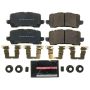 PowerStop Z23-2372 PowerStop - Z23 Daily Driver Carbon-Fiber Ceramic Brake Pads with Hardware Kit