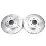 PowerStop AR8755XPR PowerStop Evolution Performance Drilled, Slotted & Plated Brake Rotor Pair
