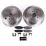 PowerStop KOE4631 OE Stock Replacement Low-Dust Ceramic Brake Pad and Rotor Kit
