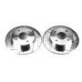 PowerStop JBR504XPR PowerStop Evolution Performance Drilled, Slotted & Plated Brake Rotor Pair