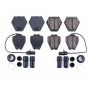 PowerStop 17-839 PowerStop - Z17 Low-Dust Ceramic Brake Pads with Hardware