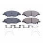 PowerStop 17-1345 PowerStop - Z17 Low-Dust Ceramic Brake Pads with Hardware