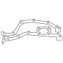 Cometic Gasket C4902-018 Cometic Jaguar 1970-1987 XK6 .018in AFM Timing Cover Gasket