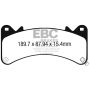 EBC Brakes UD1910 Ultimax OEM Replacement Brake Pads