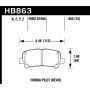 Hawk Performance HB863Z.605 Performance Ceramic Disc Brake Pad