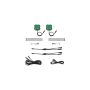 Diode Dynamics DD7459 Stage Series Single Color LED Rock Light - Green M8 (2-pack)