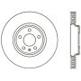 StopTech 09-10 Audi A4 / 08-10 A5 / 10 Audi S4 Front Left Slotted Cryo Rotor