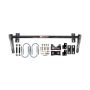 UMI Performance 2147-B UMI 82-02 GM F-Body Rear Sway Bar - Splined - Black