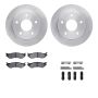 Dynamic Friction 6412-40019 Rotor Kit