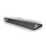 DV8 Offroad SRSOTB-10 07-18 Jeep Wrangler JK Plated Steel Rock Slider Steps - Matte Black (4 Door Only)