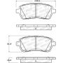 Stoptech 308.14541 Street Brake Pads - Front