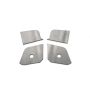Fabtech 07-18 Jeep JK 4WD Rear Upper Link Pocker Gusset Kit - Weld On
