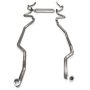 Stainless Works CA6913S Chevy Camaro 1969 Exhaust SB SS Exhaust System