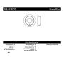 Stoptech 128.44157CR Drilled Sportstop Cryo Rotor - Right
