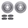 Dynamic Friction 6502-76689 Rotor Kit
