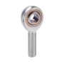 QA1 MVML5 V Series 3-Pc Rod End - Male/Left Hand - 5mm Bore x M5x.08 - Carbon Steel