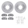 Dynamic Friction 6512-80253 Rotor Kit