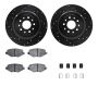 Dynamic Friction 8512-54091 Rotor Kit