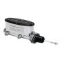 Wilwood 260-9439-P High Volume Tandem Master Cylinder - 7/8in Bore Ball Burnished-W/Pushrod