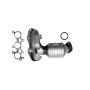 AP Exhaust CATCO 751157 CARB (CA, CO, NY, ME) Compliant Direct Fit OBDII Manifold Converter