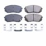 PowerStop 17-1295 PowerStop - Z17 Low-Dust Ceramic Brake Pads with Hardware