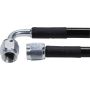 ALLSTAR PERFORMANCE ALL48434-32 Coated Line #3 Str to 90 Steel Ends 32in