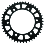 BikeMaster 965221 Honda Rear Steel Sprocket 520 42T - Black