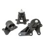 Innovative 98-02 Accord H-Series Black Steel Mounts 85A Bushings (Auto Chassis Auto Trans)
