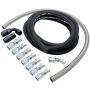 ALLSTAR PERFORMANCE ALL48200 Power Steering Hose Kit Rack Front