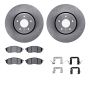 Dynamic Friction 6612-68023 Rotor Kit