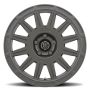 ICON Ricochet 17x8 5x100 38mm Offset 6in BS Satin Black Wheel
