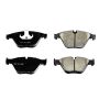PowerStop 17-1597 PowerStop - Z17 Low-Dust Ceramic Brake Pads with Hardware