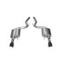 CORSA Performance 14326BLK Corsa 2015-2017 Ford Mustang GT 5.0 3in Axle Back Exhaust Black Dual 4.5in Tip Sport
