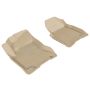 3D MAXpider 2008-2013 Nissan Rogue Kagu 1st Row Floormat - Tan