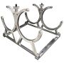 Nitrous Express 11108D BILLET BRACKET FOR DUAL 10 OR 15LB N2O BOTTLE. INCLUDES FLOOR MOUNTS