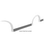 FIVESTAR FIV007-261-WL MD3 Wheel Flares Dirt White Left