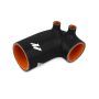 Mishimoto MMHOSE-E36-92IB35BK 92-99 BMW E36 (325/328/M3) w/ 3.5in HFM Black Silicone Intake Boot