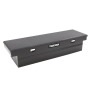 Tradesman 79304 Aluminum Single Lid Cross Bed Truck Tool Box (63in.) - Black