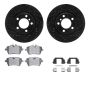 Dynamic Friction 8612-32011 Rotor Kit