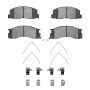 Dynamic Friction 1551-0500-01 Brake Pad Kt