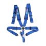 NRG SBH-B6PCBL 5PT 3in. Seat Belt Harness / Cam Lock - Blue