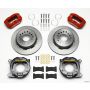 Wilwood 140-11827-R Dynapro Low-Profile 11.00in P-Brake Kit - Red Impala 59-64 / Corvette 57-62