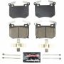 PowerStop Z23-2144 PowerStop - Z23 Daily Driver Carbon-Fiber Ceramic Brake Pads with Hardware Kit