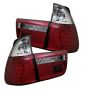 SPYDER 5000804 LED Tail Lights - Red Clear