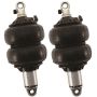 Ridetech 11412401 Front HQ Shockwaves for 2000-2006 Tahoe, Suburban, Yukon, Avalanche 2WD.