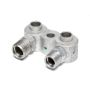 VINTAGE AIR VIN045024 GM Vertical Compressor Rear Adapter Block Flat
