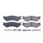 PowerStop 17-702A PowerStop - Z17 Low-Dust Ceramic Brake Pads with Hardware
